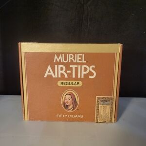 Vintage Muriel Air-Tips Cigar Box